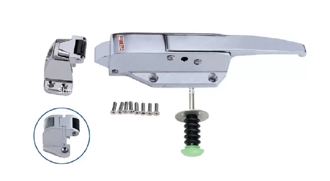 Reversible Plane Stainless Steel Door Hinge SS Swing Door Handle Coldroom Parts
